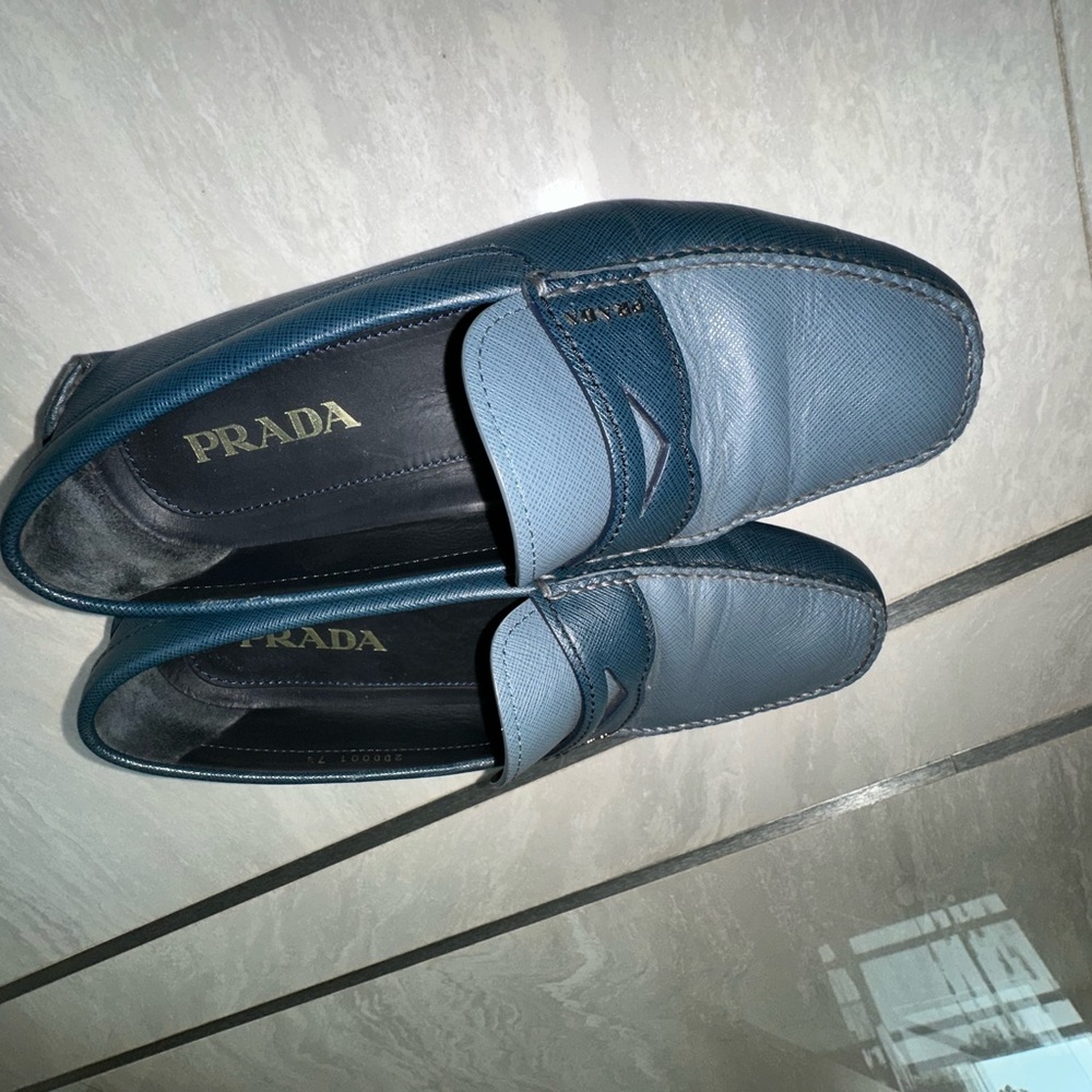 Prada Men’s leather loafers
